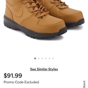 Nike Kids Brown Outdoor Boots
